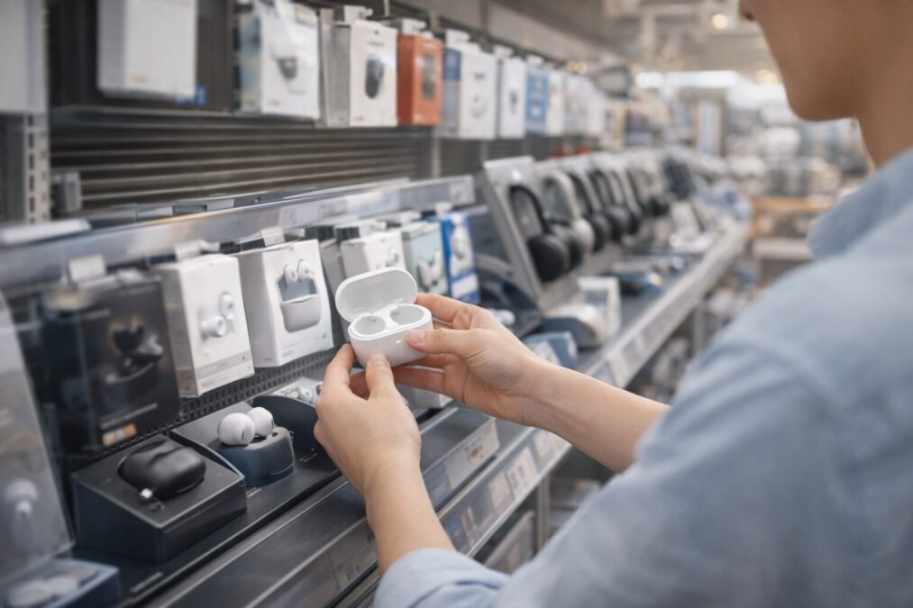 家電量販店では売ってる？
