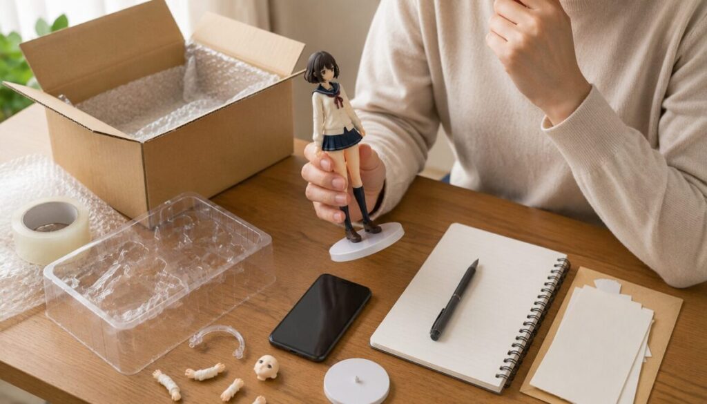 もえたく！のフィギュア買取で申込条件と宅配買取の流れを見る