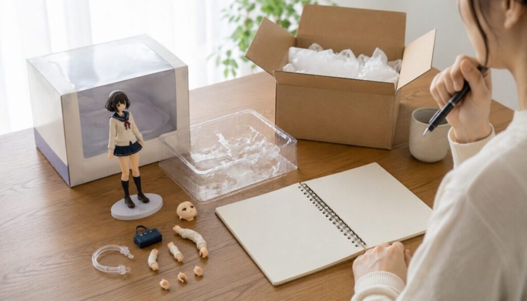 開封済みフィギュア 買取は状態と申込条件を確認して進める