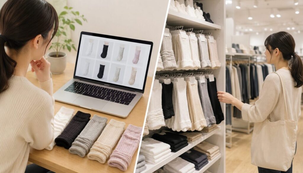 ルーズソックス どこに売ってる?まず確認したい販売店と通販