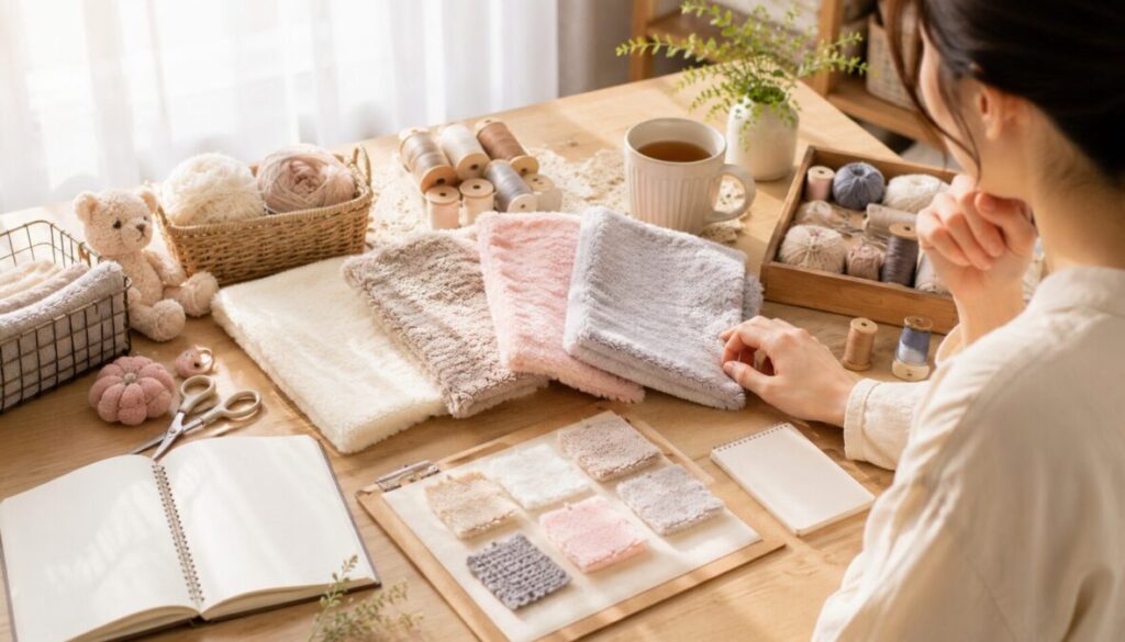セリア ソフトボアが売ってないときは店頭確認と近い生地を分けて考える