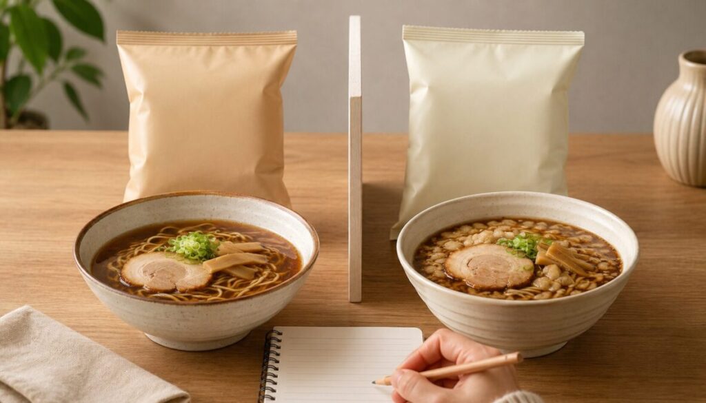 見つからないときはズバーンの背脂濃厚醤油もあわせて確認する