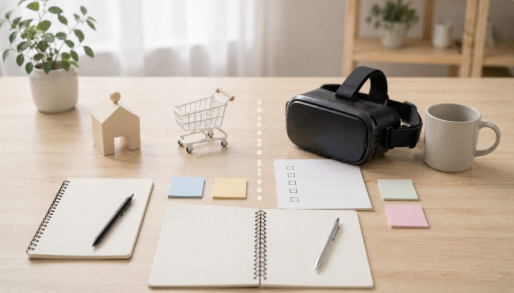 ダイソー vrゴーグルは販売中止と決めつけず店舗確認と別候補を分けて見る