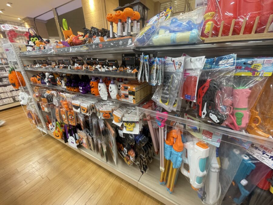 9月頃に近くの店舗で確認した季節・特設売場